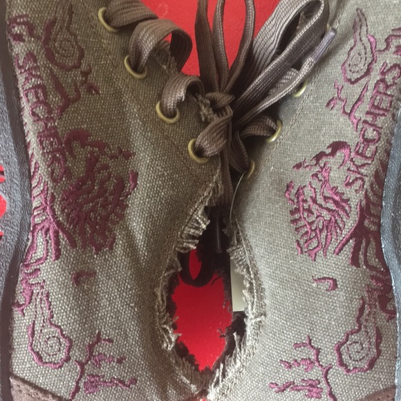 Skechers Denim Sneakers - Picture 8 of 9